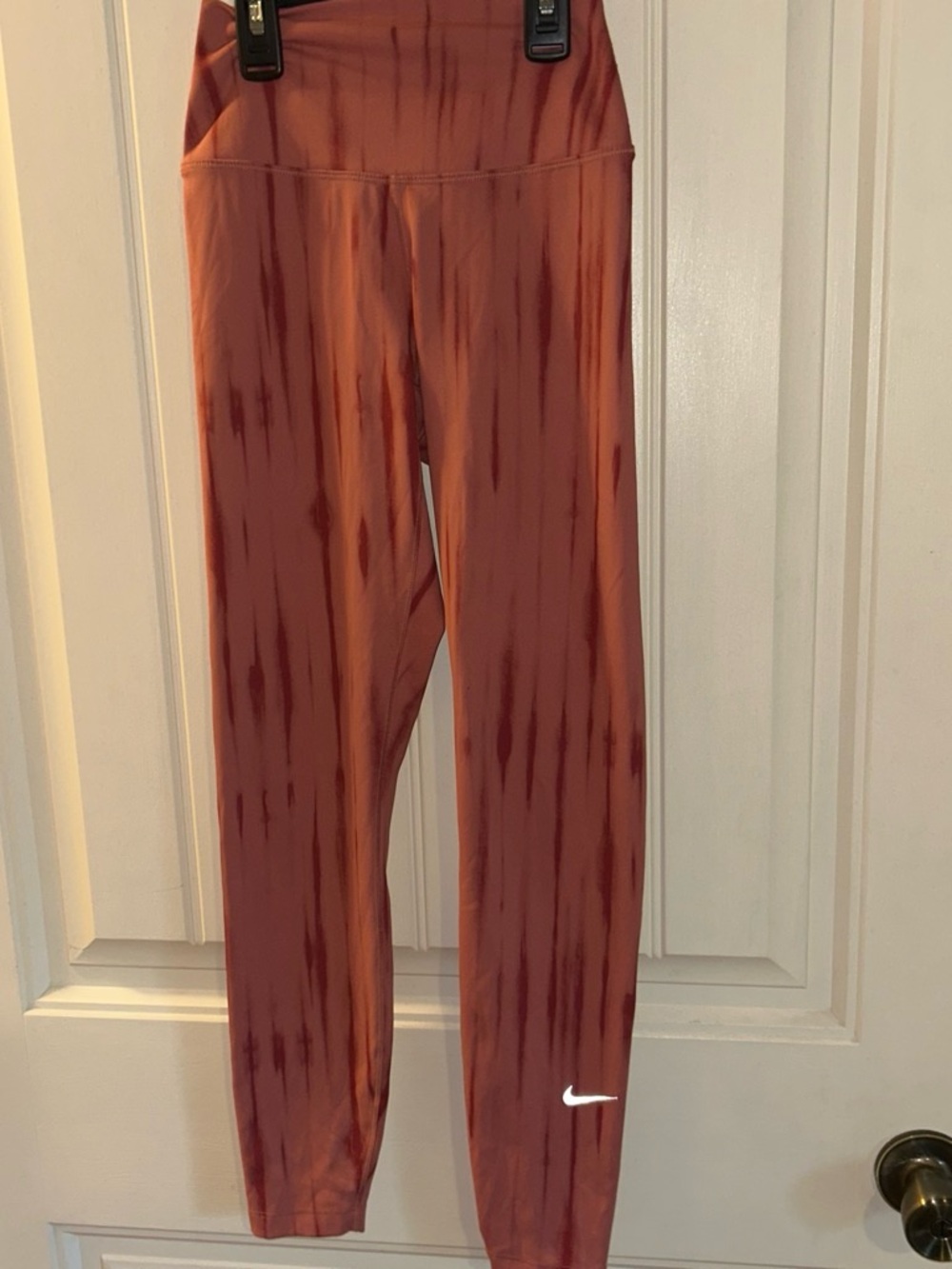 Nike Rust Tie-Dye High-Rise Leggings